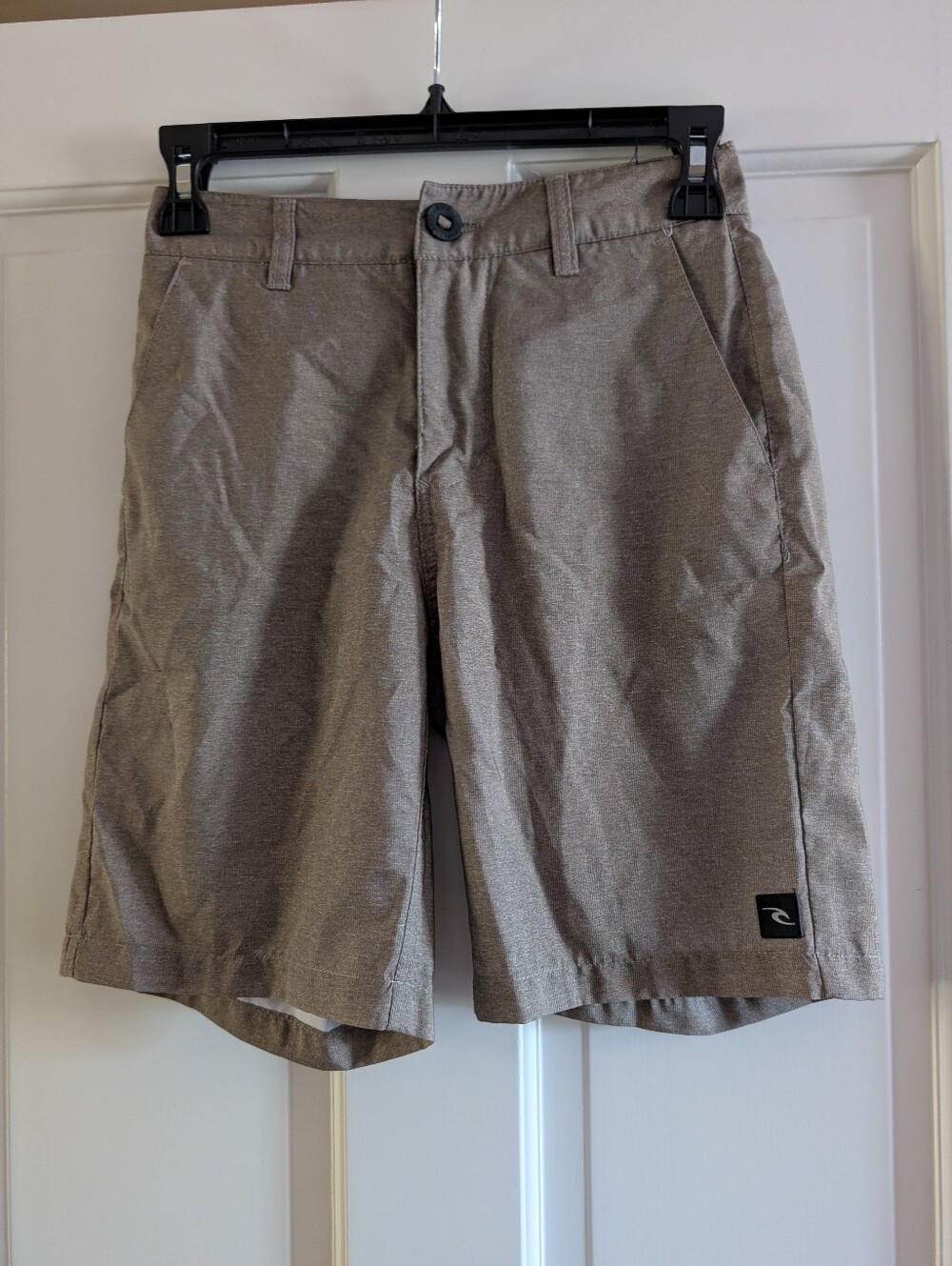 Rip Curl Boy's Light Tan Flat Front Shorts